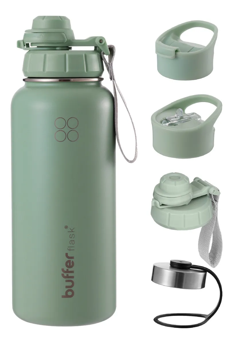 Termo Botella Agua Termica Acero Inoxidable Buffer